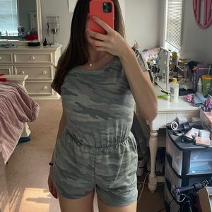 Camo Romper